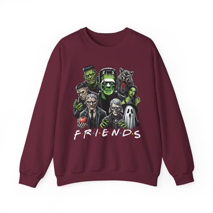 Horror Characters Friends Sweatshirt Halloween Friends Sweater Horror Movie Killers Sweatshirt Horror Movie Addicts Sweater Horror Club Gift