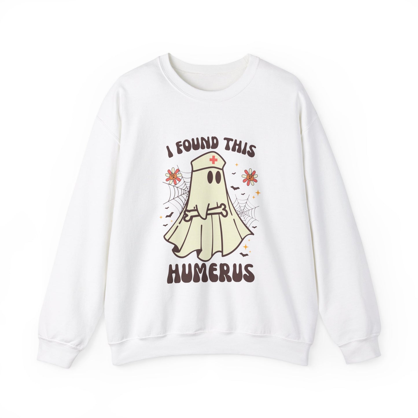 I Found This Humerus Sweatshirt Funny Halloween Sweater Nursing School Clothing Halloween Nurse Sweatshirt Nicu Nurse Sweater Spooky Nurse