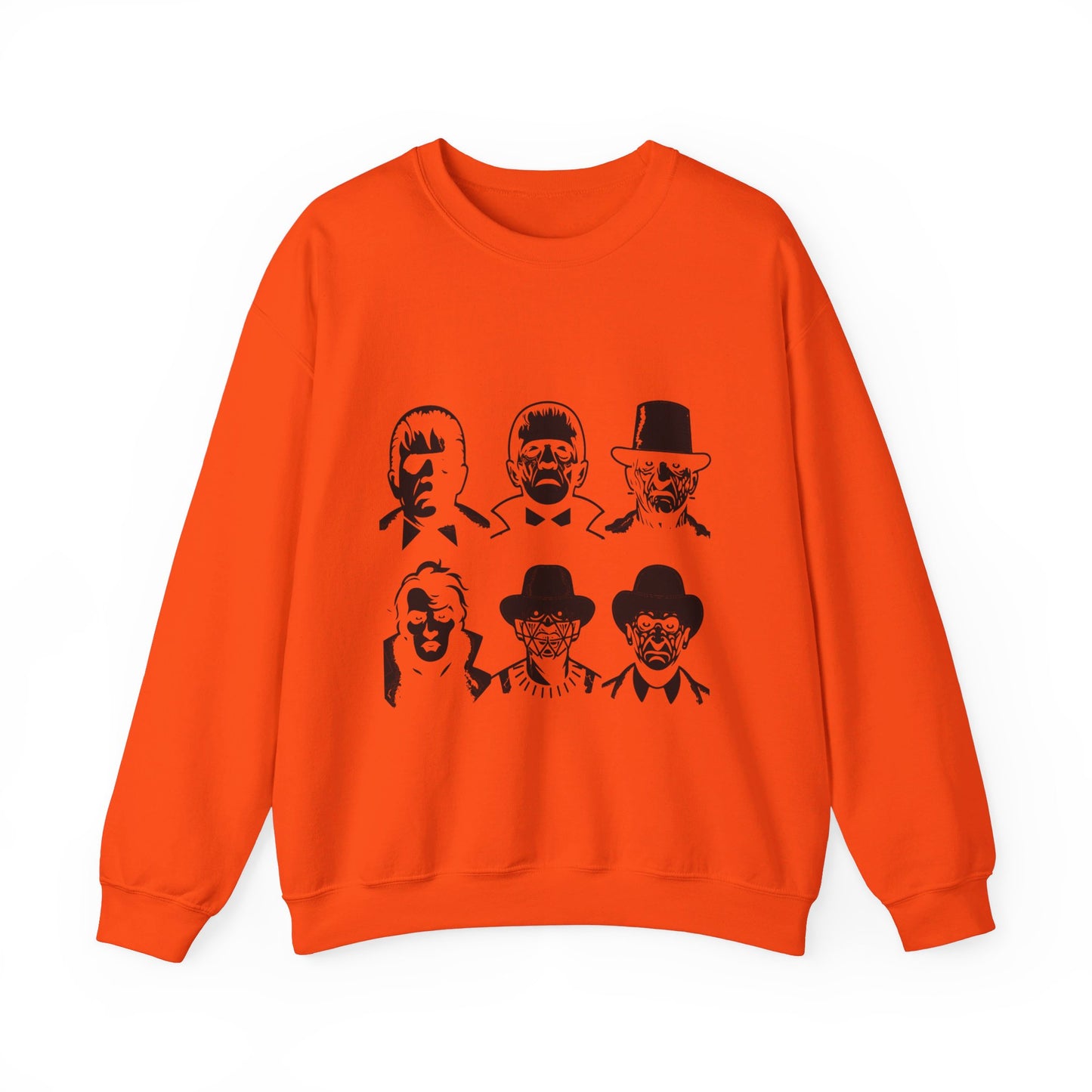 Horror Movie Characters Sweatshirt Horror Movie Addict Sweater Scary Movie Characters Sweatshirt Halloween Sweater Horror Movie Club Gift