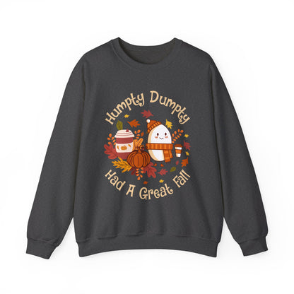 Humpty Dumpty Had A Great Fall Sweatshirt Funny Fall Sweater Cute Autumn Sweatshirt Teacher Fall Season Sweat Trendy Thanksgiving Crewneck