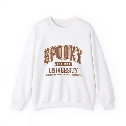 Spooky University Sweatshirt 90s Funny Halloween Sweater Retro Vintage Halloween Fall Apparel Spooky Season Sweat Trendy Spooky Crewneck