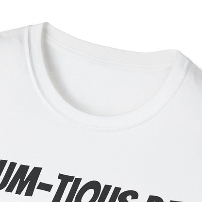 Funny Rugby Dad's Mens Softstyle T-shirt, "Scrum-tious Dad", Father's Day Gift, Humorous Unique Novelty Apparel Tee Present