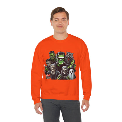 Horror Movie Characters Sweatshirt Halloween Character Sweater Horror Movie Addict Sweatshirt Horror Movie Killers Sweater Horror Club Gift