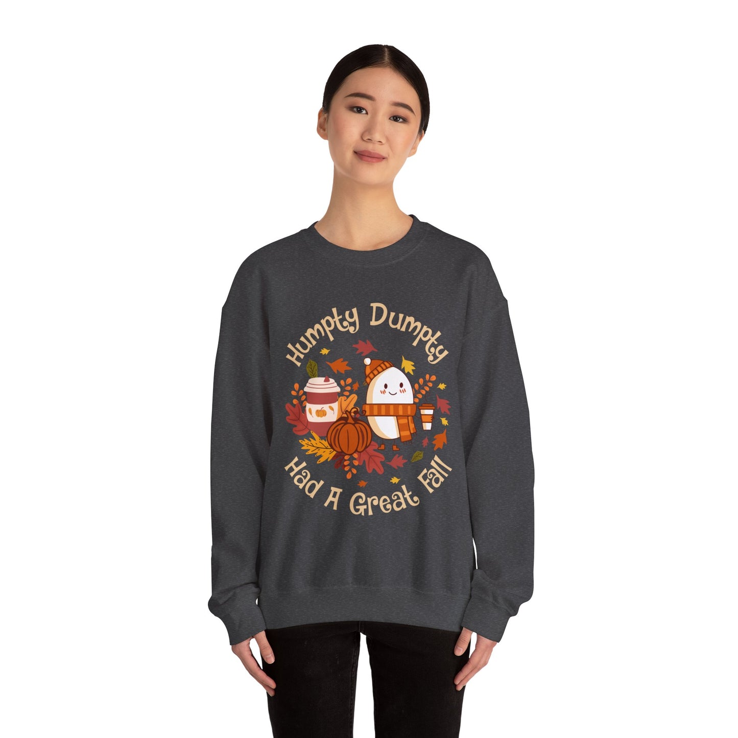 Humpty Dumpty Had A Great Fall Sweatshirt Funny Fall Sweater Cute Autumn Sweatshirt Teacher Fall Season Sweat Trendy Thanksgiving Crewneck