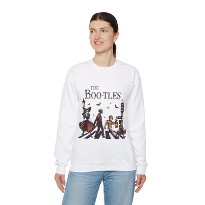 The Boo-tles Sweatshirt Funny Halloween Sweater Spooky Season Pullover Vampire Witch Monsters Sweater Boo Music Sweatshirt Retro Halloween