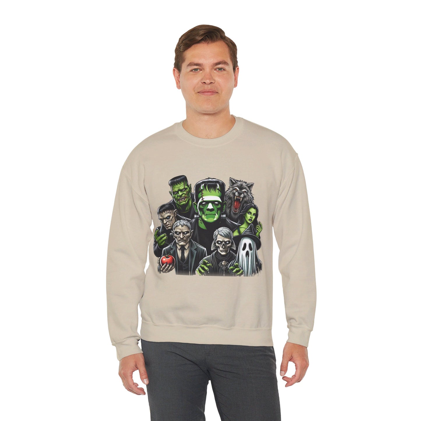 Horror Movie Characters Sweatshirt Halloween Character Sweater Horror Movie Addict Sweatshirt Horror Movie Killers Sweater Horror Club Gift