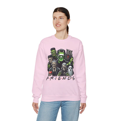 Horror Characters Friends Sweatshirt Halloween Friends Sweater Horror Movie Addicts Sweatshirt Horror Movie Killers Sweater Horror Club Gift