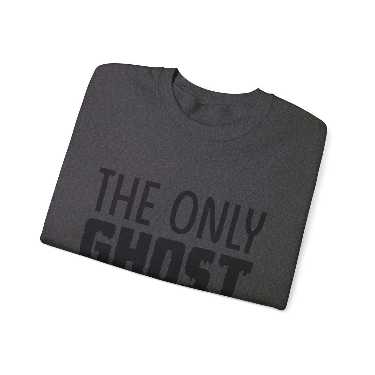 The Only Ghost I Know Is The Holy Ghost Sweatshirt Funny Christian Sweatshirt Funny Halloween Sweater Halloween Gift Cute Halloween Apparel