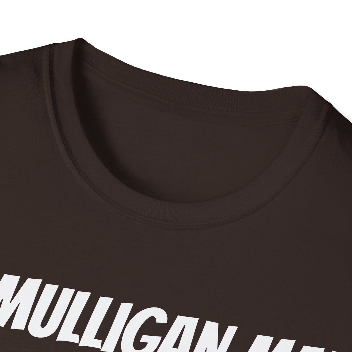 Funny Golf Dad's Mens Softstyle T-shirt, "The Mulligan Man", Father's Day Gift, Humorous Unique Novelty Apparel Present