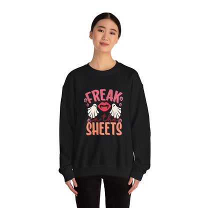 Freak in the Sheets Sweatshirt Funny Halloween Sweater Retro Halloween Sweatshirt Vintage Halloween Sweater Spooky Season Halloween Outfit