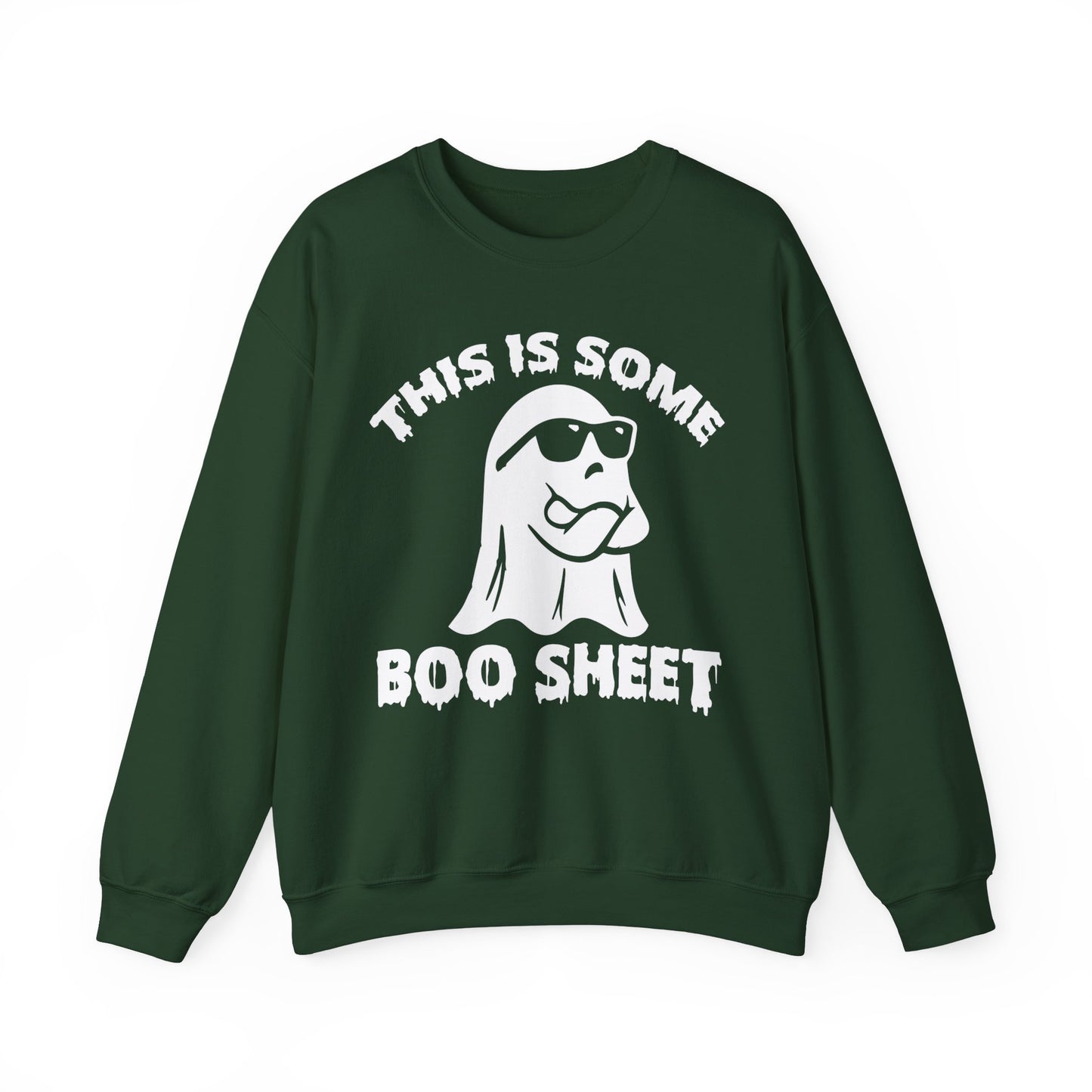 This is Some Boo Sheet Sweater Funny Halloween Ghost Sweater Funny Boo Ghost Sweatshirt Spooky Season Sweat Halloween Apparel Boo Crewneck