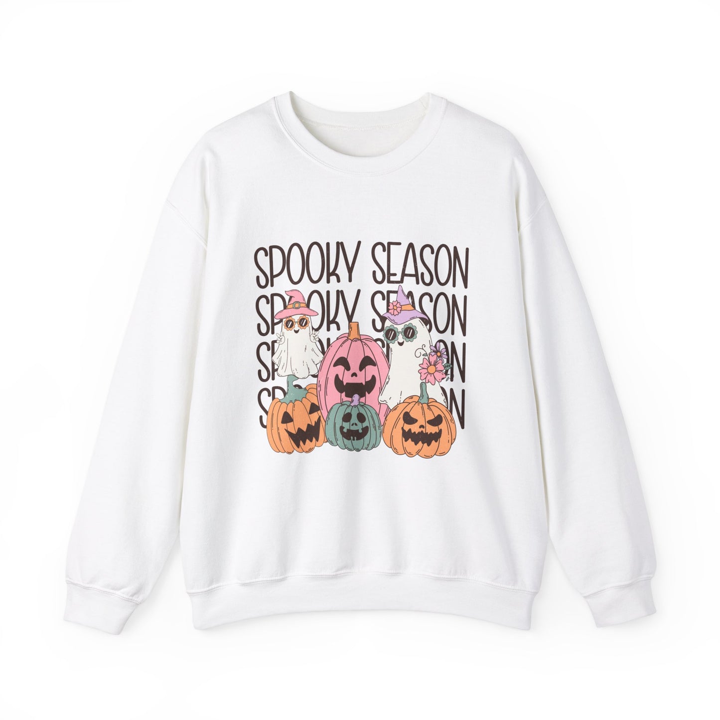 Spooky Season Sweatshirt Retro Spooky Sweater Spooky Halloween Sweatshirt Vintage Halloween Sweater Fall Vibes Apparel Cozy Season Crewneck