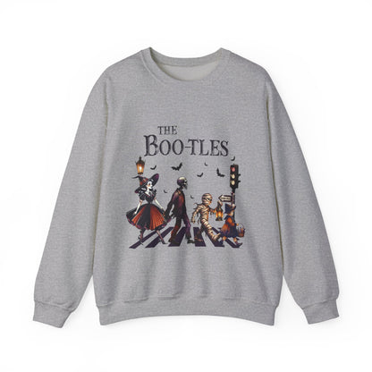 The Boo-tles Sweatshirt Funny Halloween Sweater Spooky Season Pullover Vampire Witch Monsters Sweater Boo Music Sweatshirt Retro Halloween