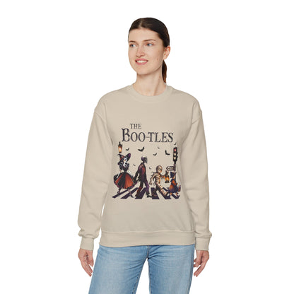 The Boo-tles Sweatshirt Funny Halloween Sweater Spooky Season Pullover Vampire Witch Monsters Sweater Boo Music Sweatshirt Retro Halloween