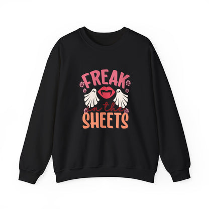 Freak in the Sheets Sweatshirt Funny Halloween Sweater Retro Halloween Sweatshirt Vintage Halloween Sweater Spooky Season Halloween Outfit