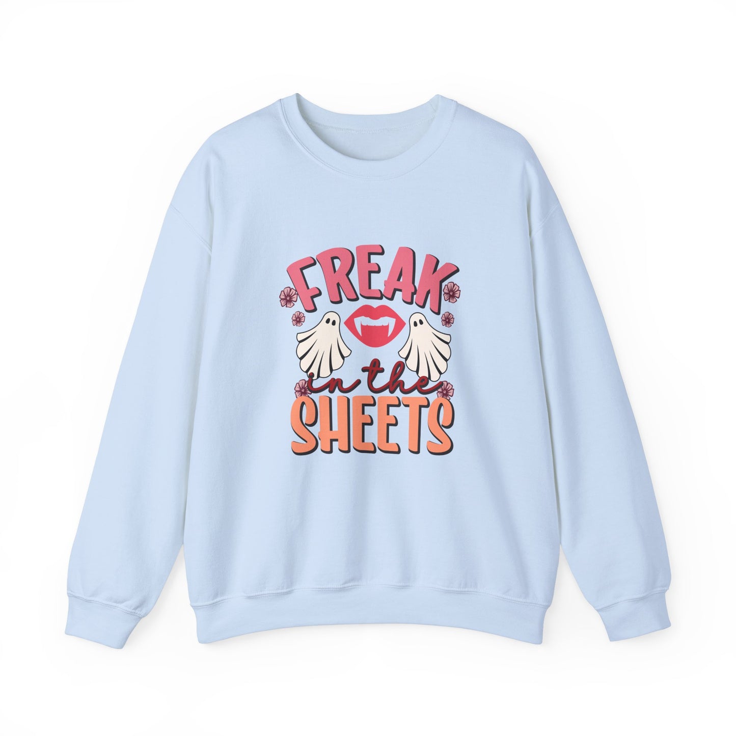 Freak in the Sheets Sweatshirt Funny Halloween Sweater Naughty Halloween Sweatshirt Retro Halloween Sweater Spooky Season Halloween Outfit