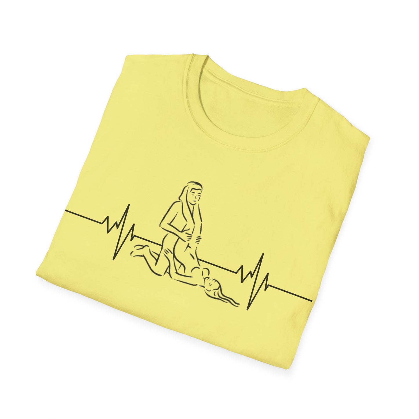 Unisex Heartbeat Kama Sutra T Shirt, Favorite Sexual Pose No.28,Erotic Sexual Desire Couples Gift,Naughty Kinky Adult T-shirt