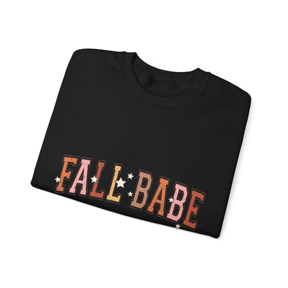 Fall Babe Sweatshirt Trendy Fall Vibes Sweater Retro Fall Autumn Sweatshirt Fall Vibes Retro Thanksgiving Sweatshirt Cute Fall Season Gift