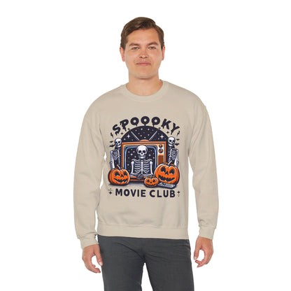 Spooky Movie Club Sweatshirt Spooky Season Sweater Horror Movie Addict Sweatshirt Halloween Sweater Horror Movie Fan Club Gift Scary Movie