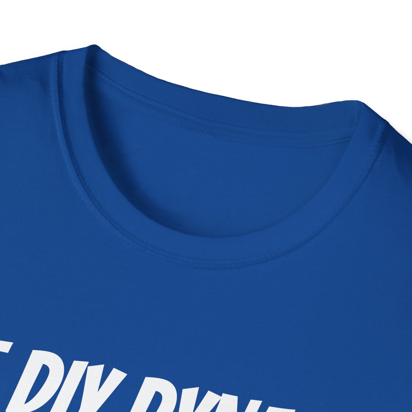 Funny Dad's Mens Softstyle T-shirt, "The DIY Dynamo", Father's Day Gift, Tee for Him, Adult Humorous Unique Novelty Present