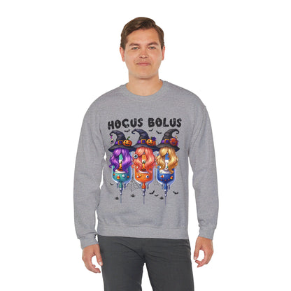 Hocus Bolus Sweatshirt Sanderson Sisters Halloween Sweater Hocus Pocus Nurse Sweater Nursing Student Sweat Funny Halloween School Nurse Gift