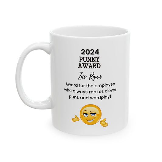 Funny Office Award Work Party Mug Customized Employee Mug Personalized 2024 Awards Mug Year End Company Gift Group Christmas Employee Mug 16