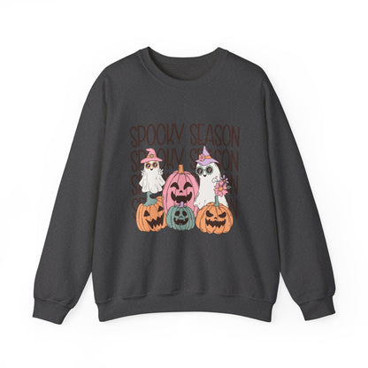 Spooky Season Sweatshirt Retro Spooky Sweater Spooky Halloween Sweatshirt Vintage Halloween Sweater Fall Vibes Apparel Cozy Season Crewneck