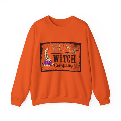 Salem Witch Company Sweatshirt Halloween Sweater Salem Massachusetts Unisex Graphic Sweatshirt Salem Witches Apparel Hocus Pocus Halloween