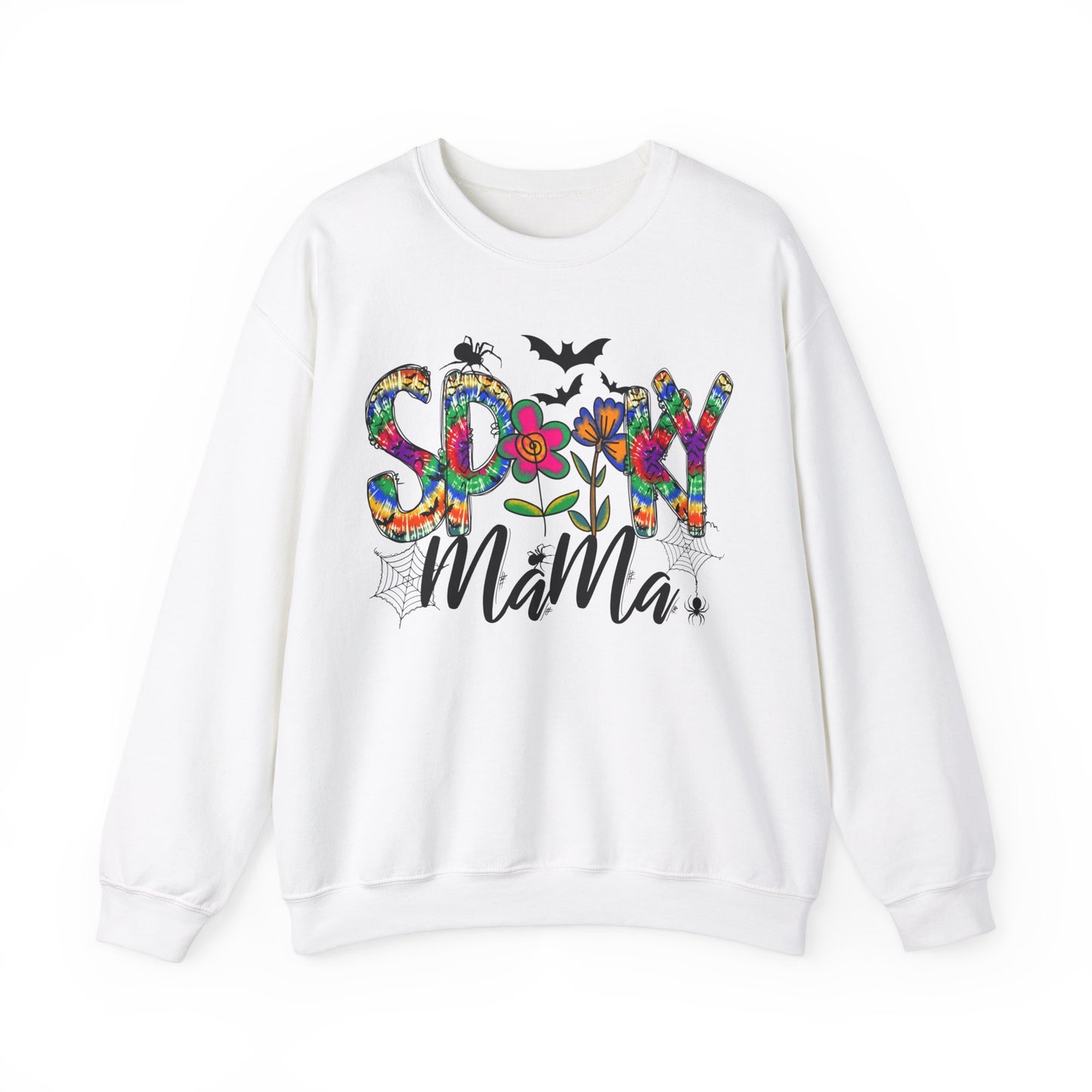 Spooky Mama Halloween Sweatshirt Mama Sweater Retro Mom Halloween Sweatshirt Mama Halloween Gift Spooky Season Apparel Halloween Mom Gift