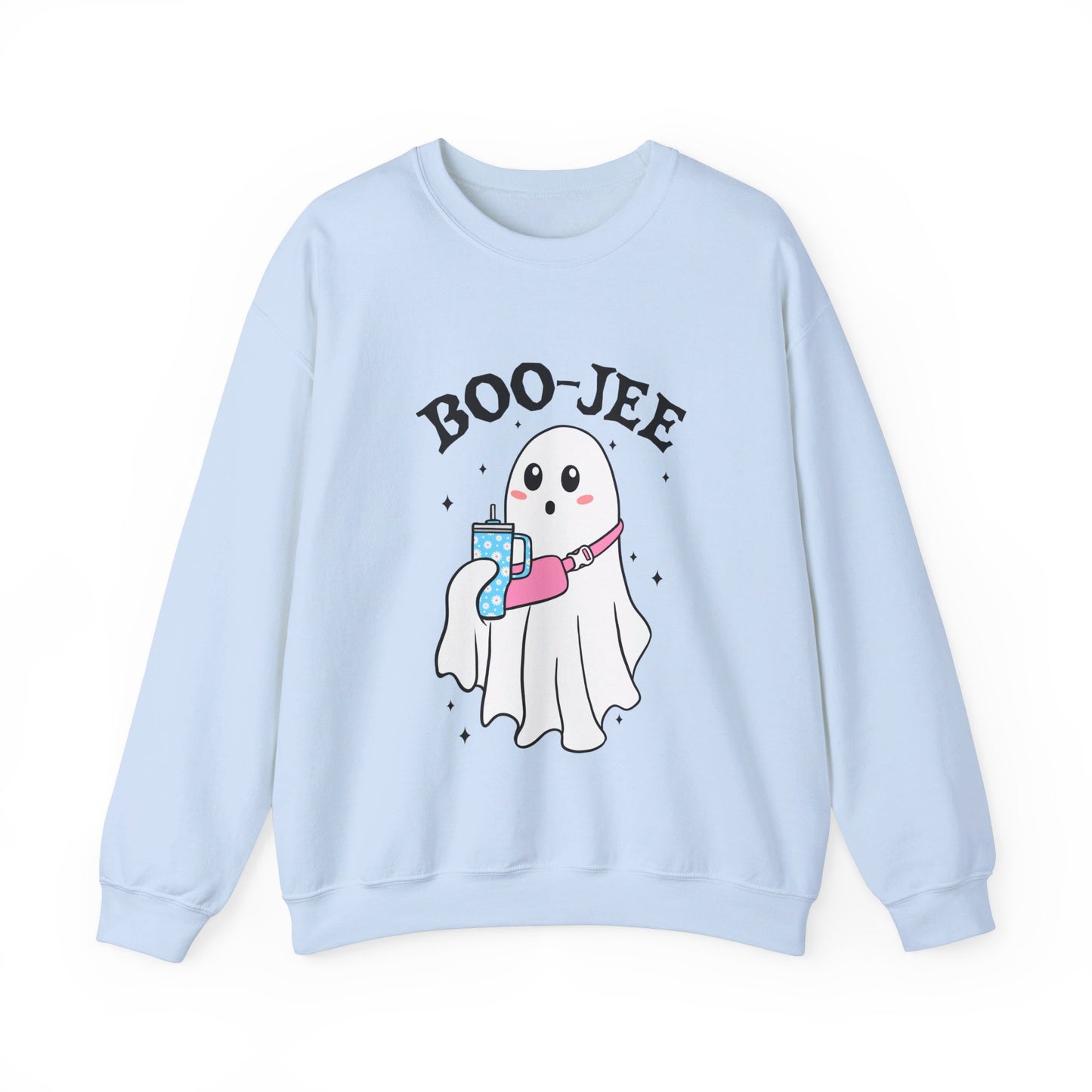 Halloween Boo-Jee Sweatshirt Boujee Ghost Sweater Cute Ghost Halloween Sweatshirt Boo-Jee Funny Halloween Spooky Season Pullover Sweater