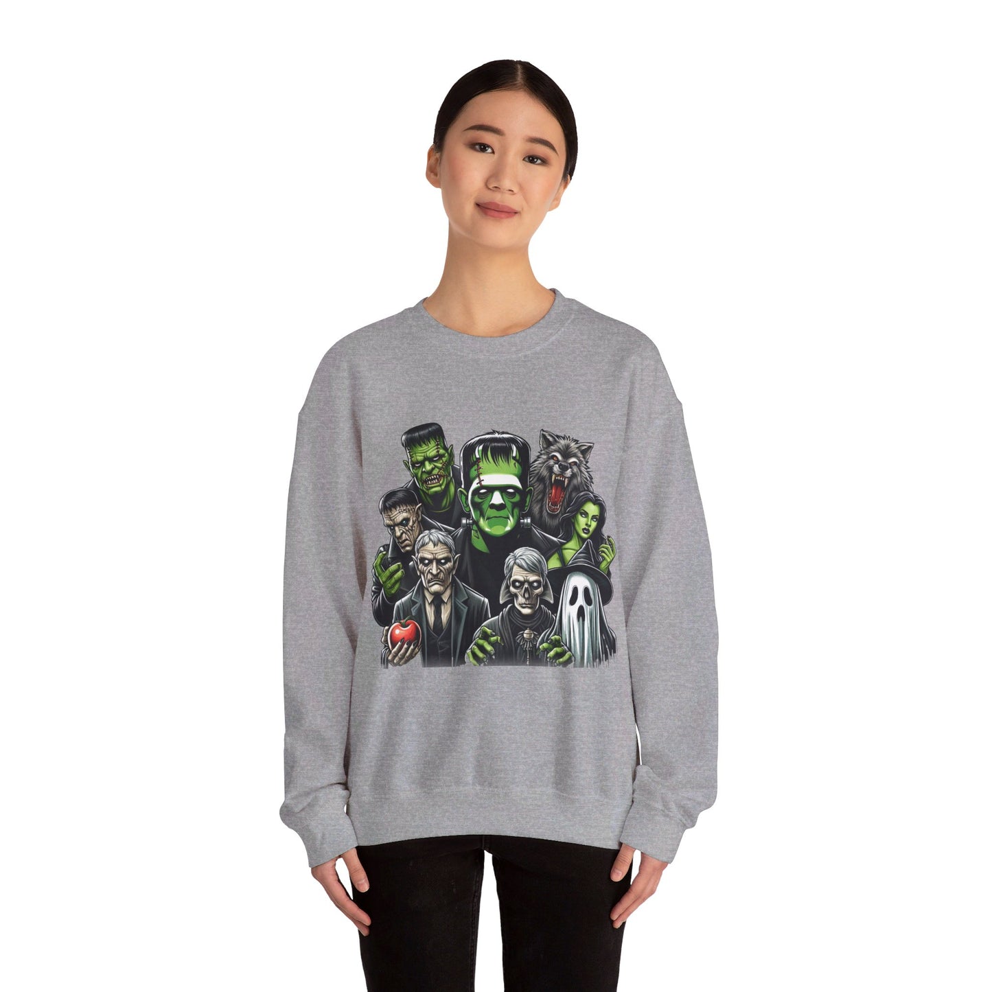 Horror Movie Characters Sweatshirt Halloween Character Sweater Horror Movie Addict Sweatshirt Horror Movie Killers Sweater Horror Club Gift