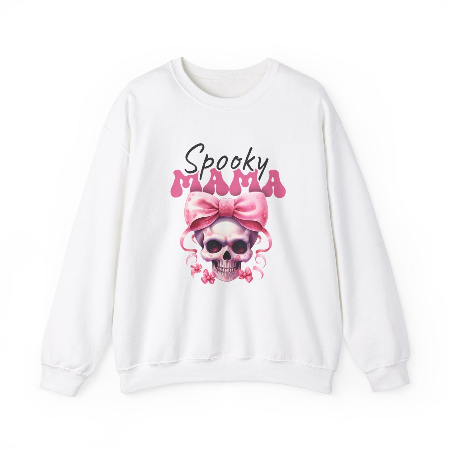 Spooky Mama Sweatshirt Halloween Sweater Retro Spooky Mom Sweat Spooky Season Halloween Apparel Halloween Mama Fall Crewneck Mom Life Gift