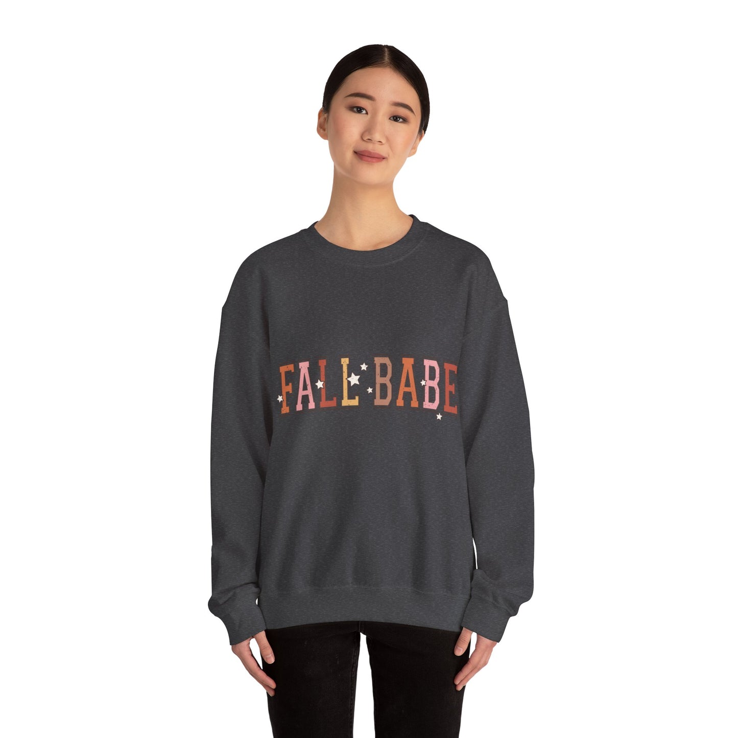 Fall Babe Sweatshirt Trendy Fall Vibes Sweater Retro Fall Autumn Sweatshirt Fall Vibes Retro Thanksgiving Sweatshirt Cute Fall Season Gift