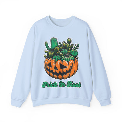 Prick or Treat Sweatshirt Halloween Cactus Succulent Sweater Funny Halloween Unisex Gardener Gift Pullover Sweat Halloween Plant Lover Gift