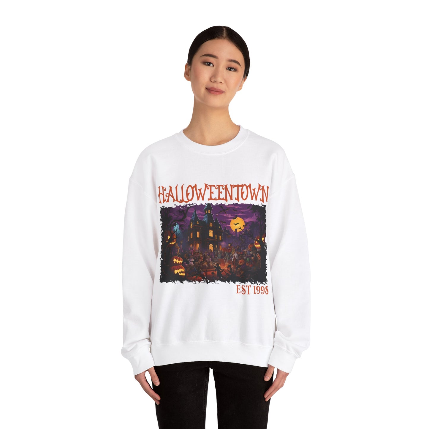 Halloweentown Est 1998 Sweatshirt Halloweentown University Retro Halloweentown Sweater Fall Sweatshirt Vintage Halloween Party Sweatshirt