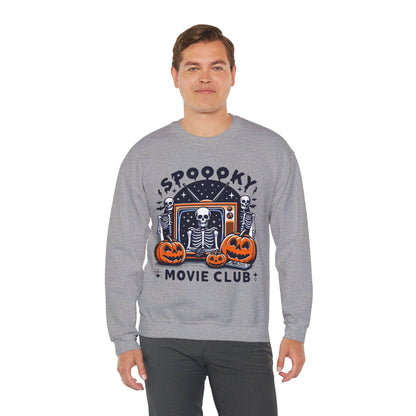 Spooky Movie Club Sweatshirt Spooky Season Sweater Horror Movie Addict Sweatshirt Halloween Sweater Horror Movie Fan Club Gift Scary Movie