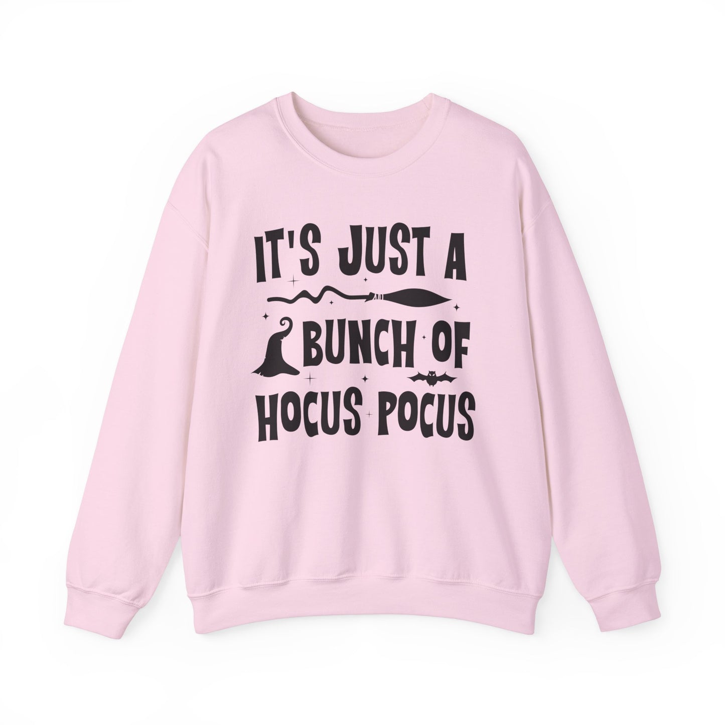 It's Just a Bunch of Hocus Pocus Sweatshirt Halloween Party Sweater Hocus Pocus Sanderson Sisters Sweatshirt Halloween Witches Party Outfit