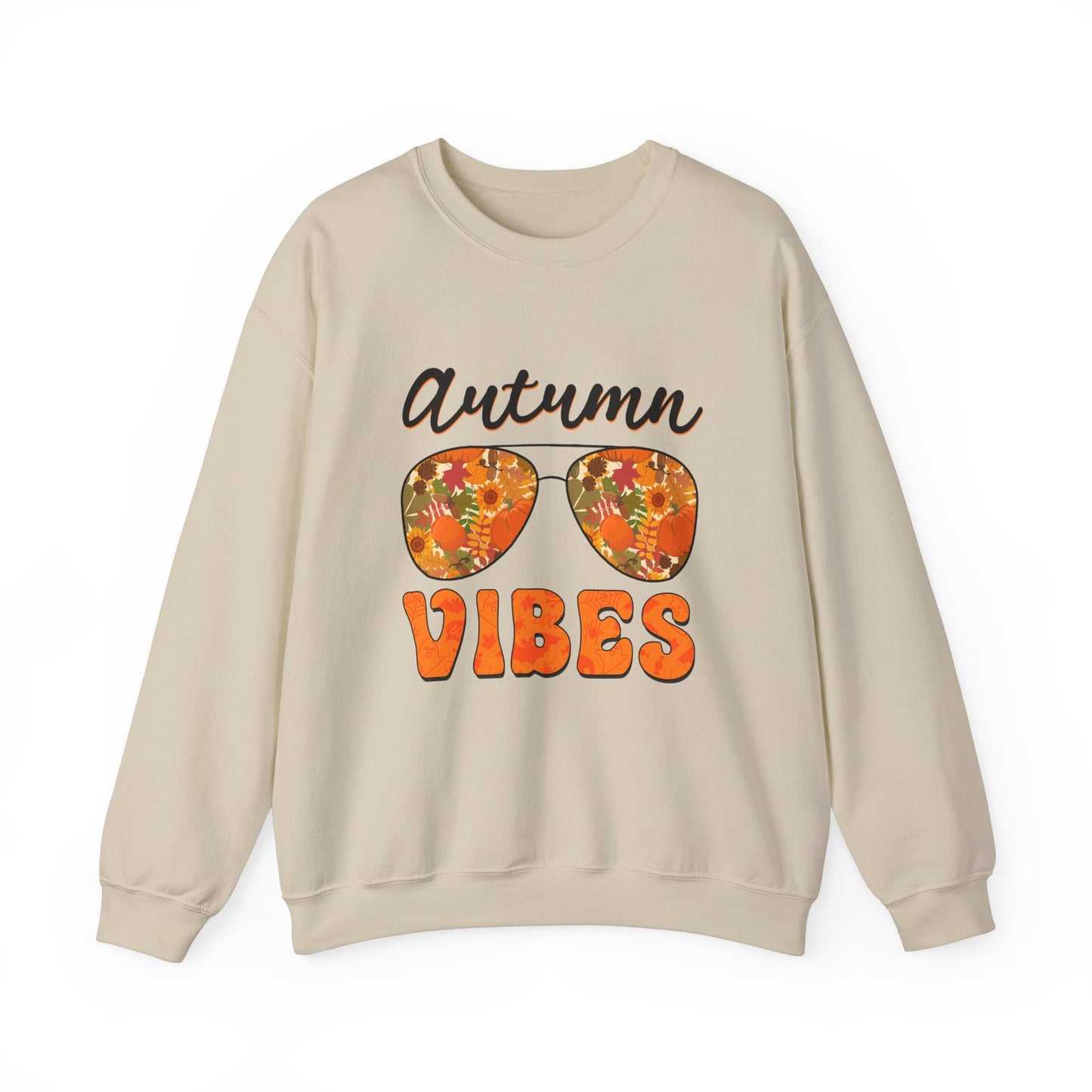 Autumn Vibes Sweatshirt Retro Fall Sweater Autumn Lover Sweashirt Fall Season Apparel Retro Autumn Sweat Fun Autumn Sweater Thanksgiving