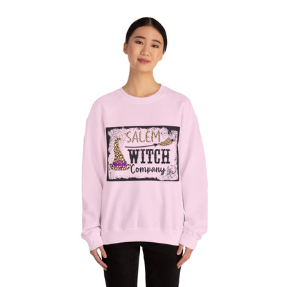 Salem Witch Company Sweatshirt Halloween Sweater Salem Massachusetts Unisex Graphic Sweatshirt Salem Witches Apparel Hocus Pocus Halloween