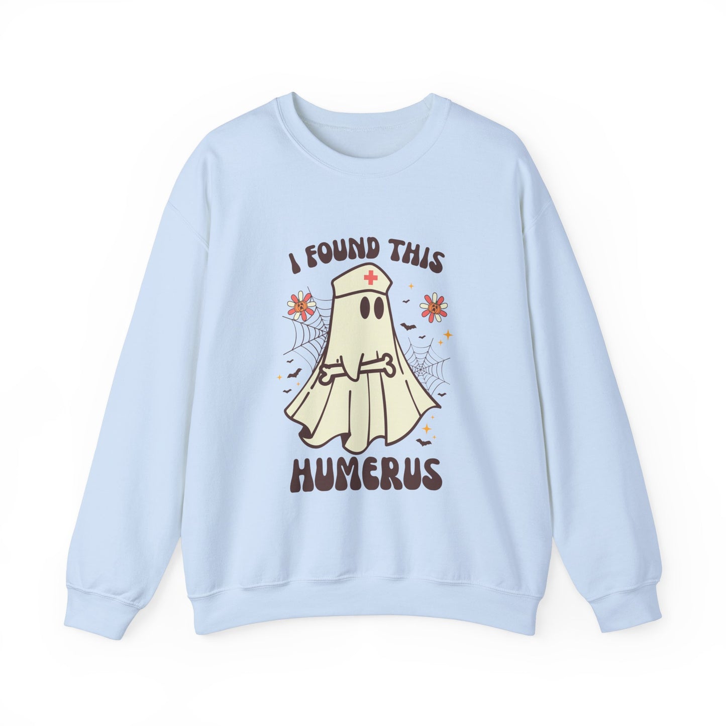 I Found This Humerus Sweatshirt Funny Halloween Sweater Nursing School Clothing Halloween Nurse Sweatshirt Nicu Nurse Sweater Spooky Nurse