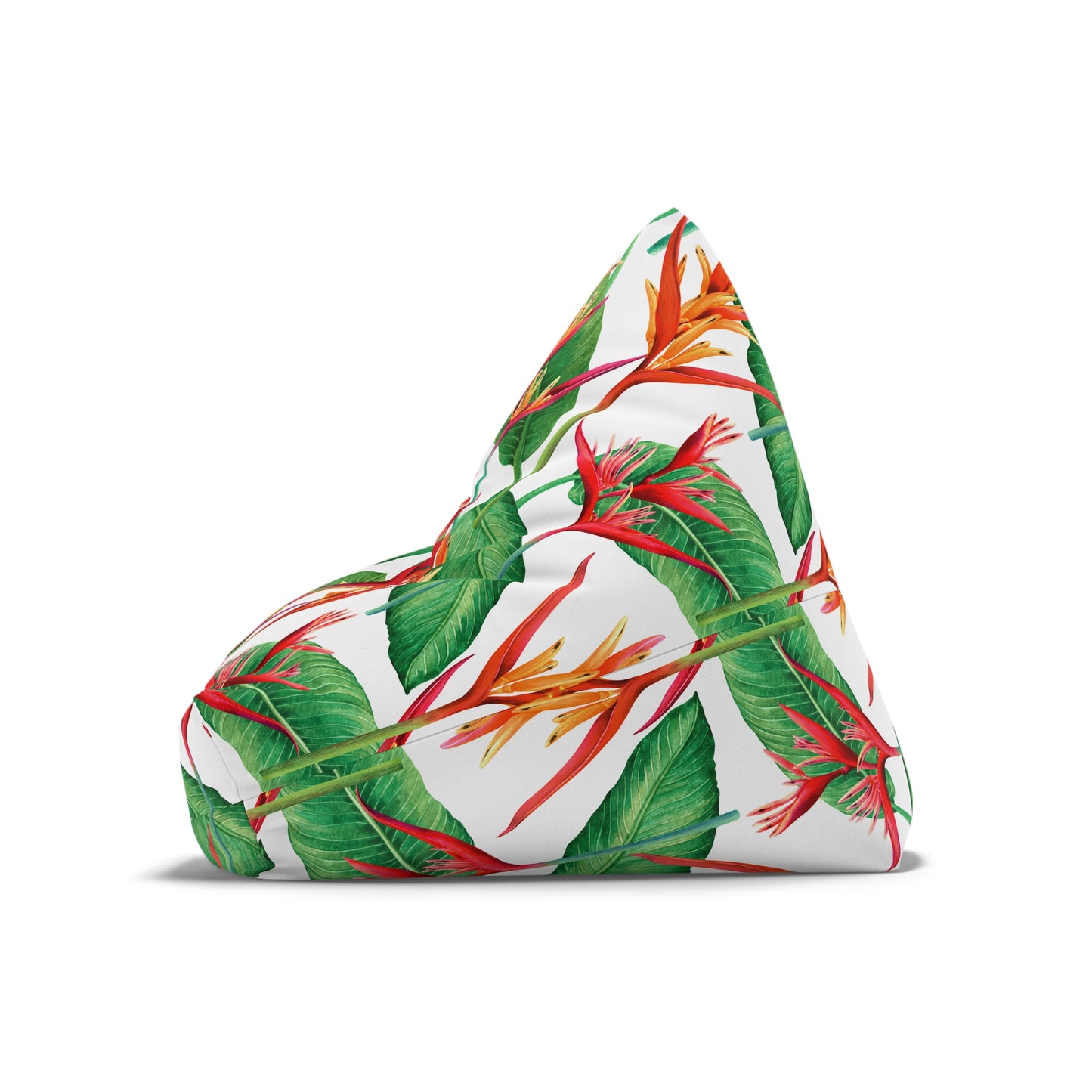 Bird of Paradise Flower Bean Bag Chair Cover Strelitzia Home Decor Plant Mom Aesthetic Gift New Home Gift Botanical Outdoor Patio Beanbag