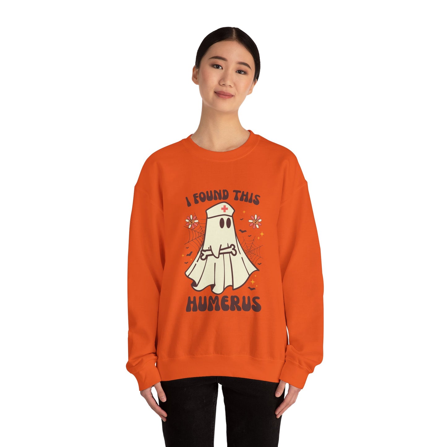 I Found This Humerus Sweatshirt Funny Halloween Sweater Nursing School Clothing Halloween Nurse Sweatshirt Nicu Nurse Sweater Spooky Nurse