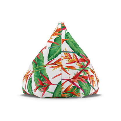 Bird of Paradise Flower Bean Bag Chair Cover Strelitzia Home Decor Plant Mom Aesthetic Gift New Home Gift Botanical Outdoor Patio Beanbag