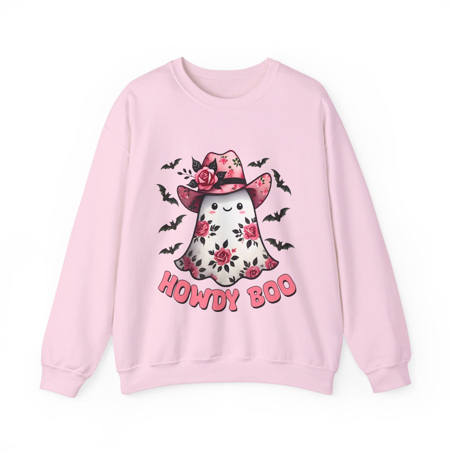 Howdy Boo Ghost Sweatshirt Western Halloween Sweater Pink Boojee Cowgirl Sweatshirt Cute Ghost Cowgirl Pullover Funny Cowgirl Boujee Gift