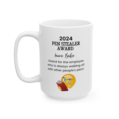 Funny Office Awards Work Party Mug Customized Employee Mug Personalized 2024 Awards Mug Year End Company Gift Group Christmas Employee Mug 7