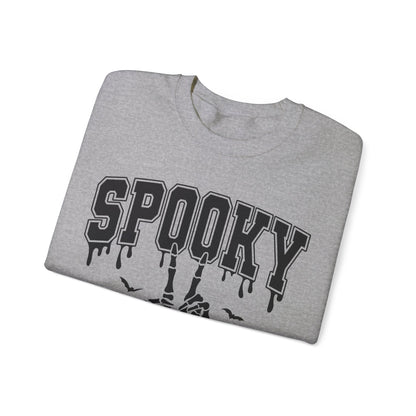 Spooky Babes Club Halloween Sweatshirt Est 1629 Cute Halloween Crewneck Fall Sweater Cool Halloween Apparel Skeleton Hand Unique Women Gift