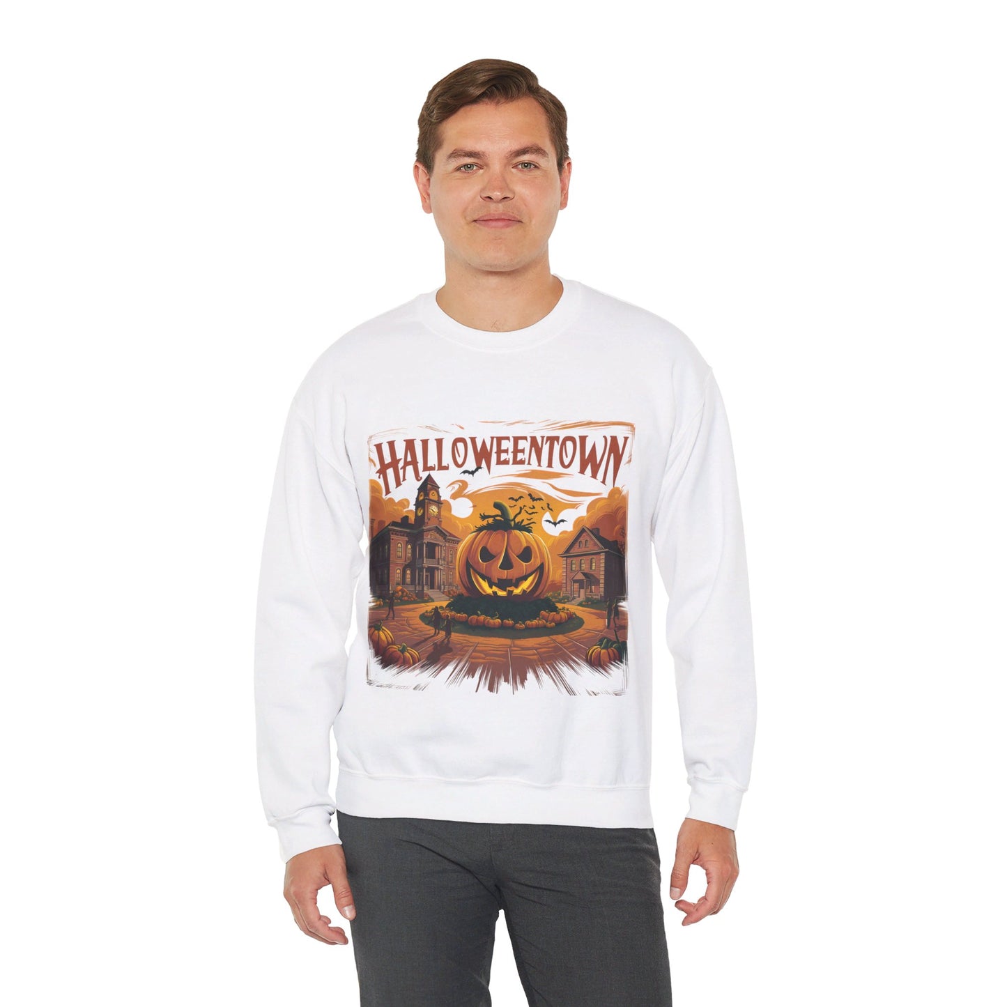 Halloweentown Sweatshirt Halloweentown University Sweater Fall Sweatshirt Vintage Halloween Crewneck Pullover Sweater Spooky Season Pumpkin