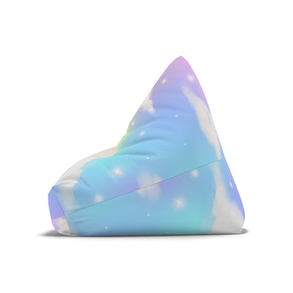 Colorful Sky Clouds Bean Bag Chair Cover Pastel Home Decor Aesthetic Gift Girls Teens Bedroom Gift Living Room Furniture Gaming Beanbag Gift