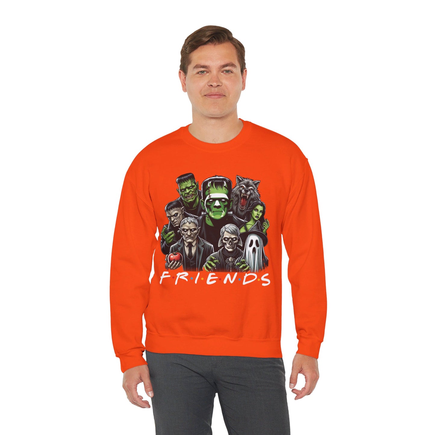 Horror Characters Friends Sweatshirt Halloween Friends Sweater Horror Movie Killers Sweatshirt Horror Movie Addicts Sweater Horror Club Gift