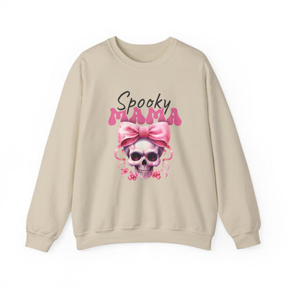 Spooky Mama Sweatshirt Halloween Sweater Retro Spooky Mom Sweat Spooky Season Halloween Apparel Halloween Mama Fall Crewneck Mom Life Gift